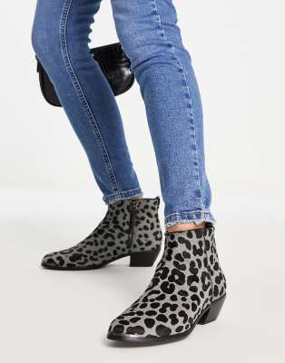  exotic printed boot 