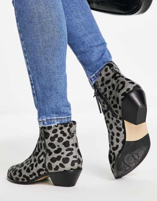 Exotic ankle outlet boots