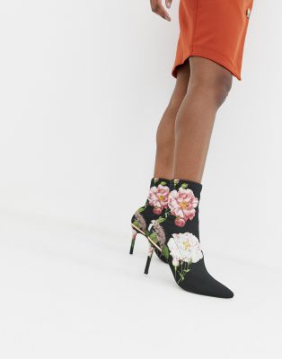 ted baker floral boots