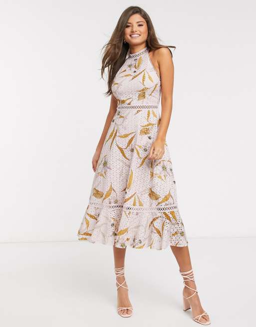 Ecote Pacy Paisley Strapless Midi … curated on LTK