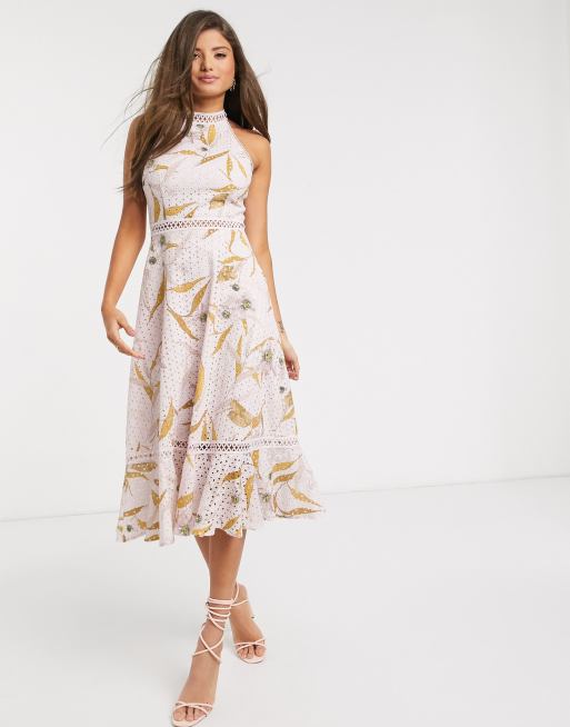 Ted baker halter store dress