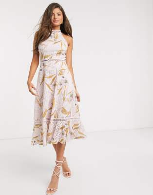 ted baker halter dress