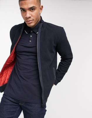 ted baker funnel neck jacket