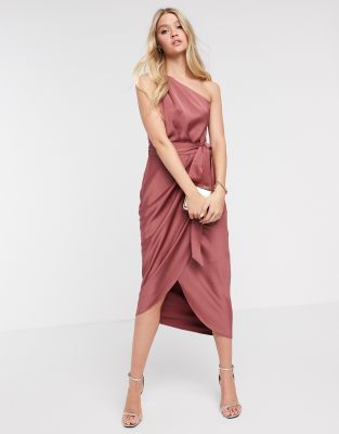 ted baker gabie one shoulder dress