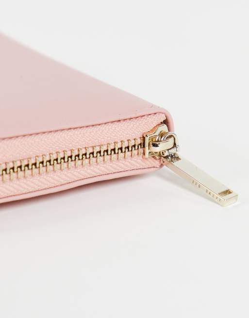 Ted Baker - Garceta - Pink mellemstor pung med omkringgående lynlås, 4 af 4