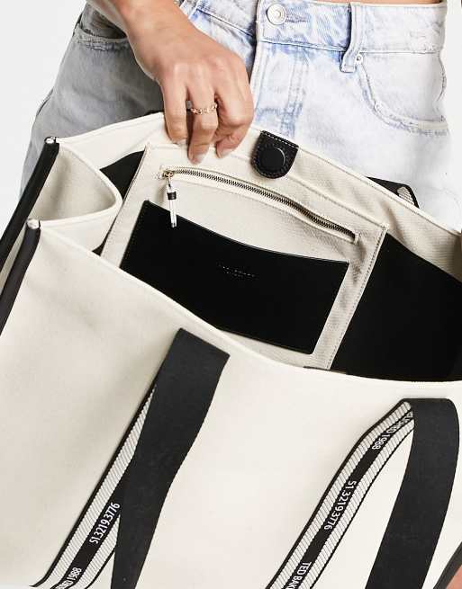 Canvas ted best sale baker tote bag