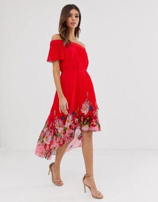 gillyy berry sundae bardot dress