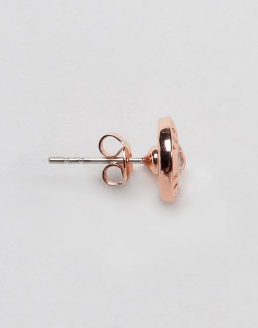 Ted baker mini button earrings deals