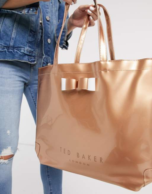 Ted baker rose gold cheap icon bag