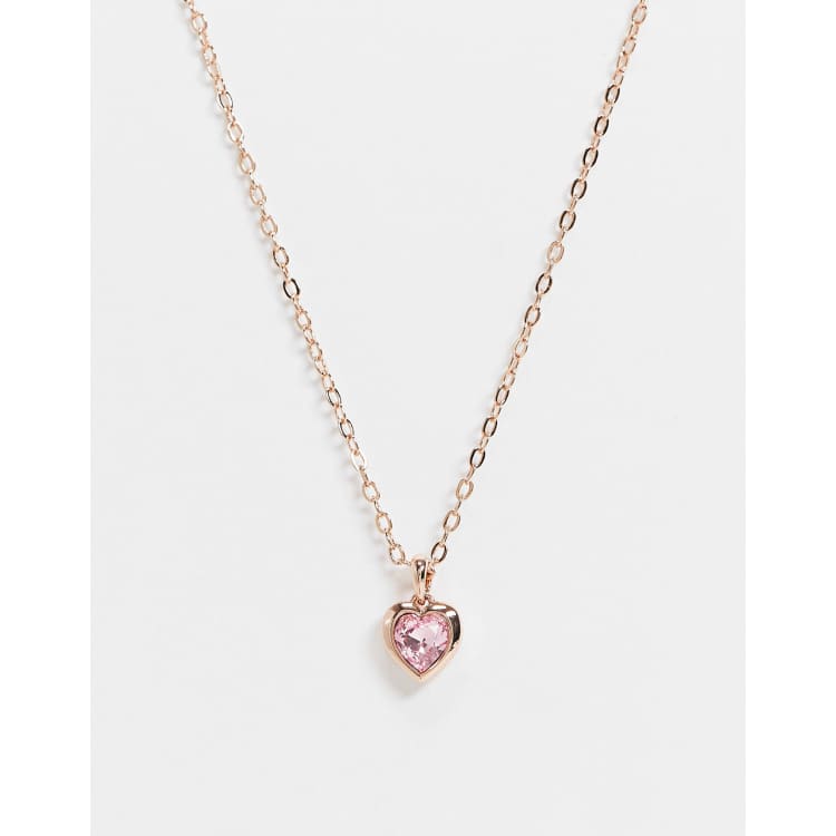 Ted baker hannela crystal heart deals pendant