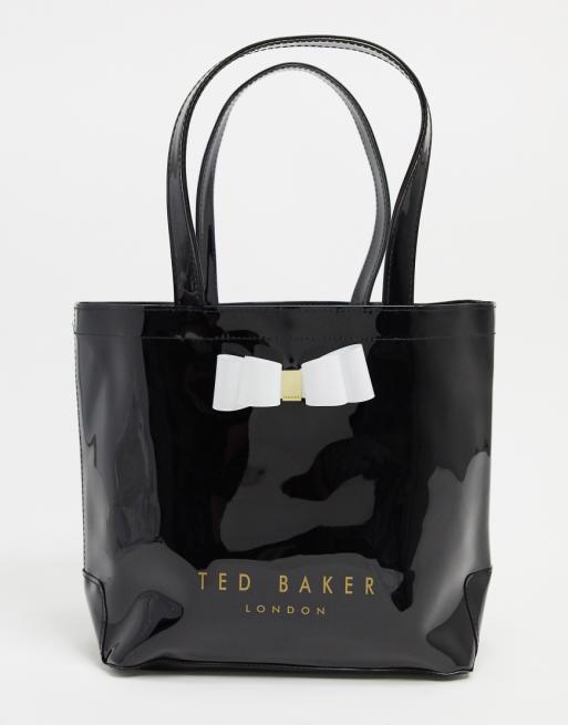 Ted Baker â Haricon â MaÅa lakierowana torebka z kokardkÄ
| ASOS