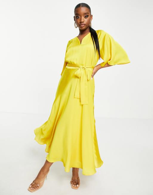 Ted baker 2025 yellow dress