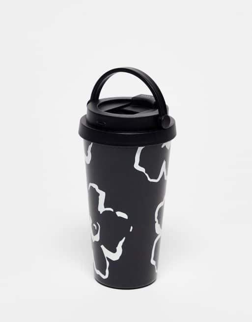 Ted Baker – Haylen – Kubek podróżny w kwiatowy wzór: 450 ml