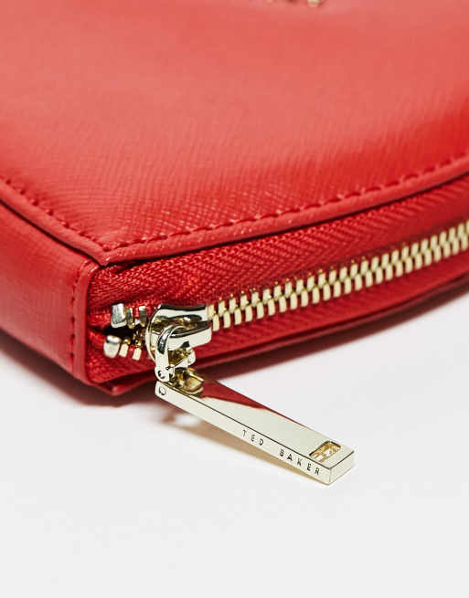 Red ted baker online purse