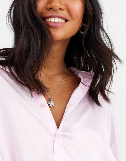 Ted baker clover best sale necklace