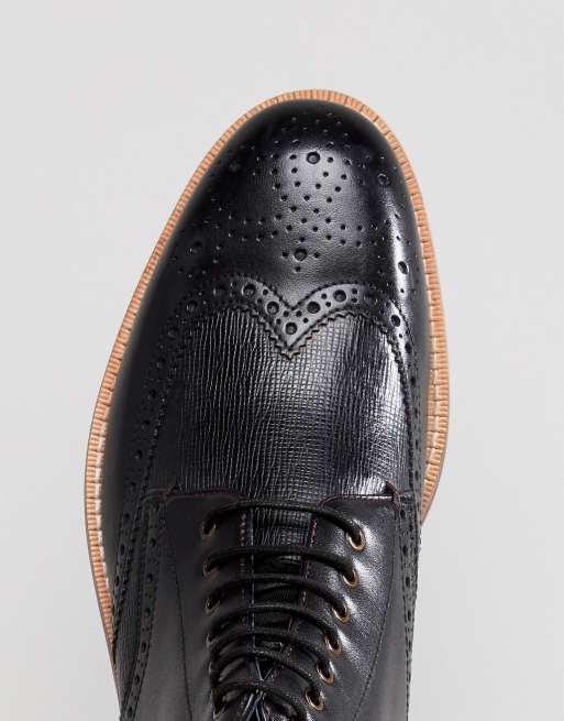 Ted Baker Hjenno Leather Lace Up Boots ASOS