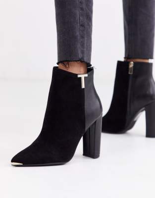 ted baker black ankle boots