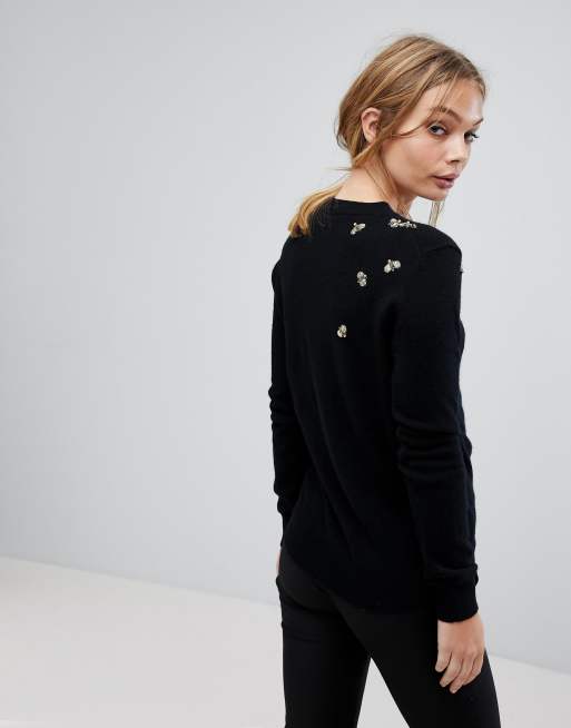 Bee 2025 embellished jumper