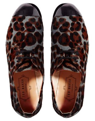 ted baker leopard print shoes