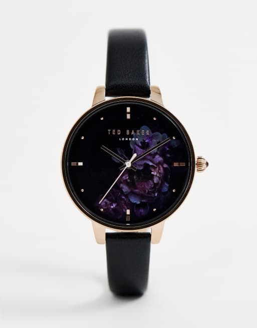 Ted Baker Kate floral leather watch