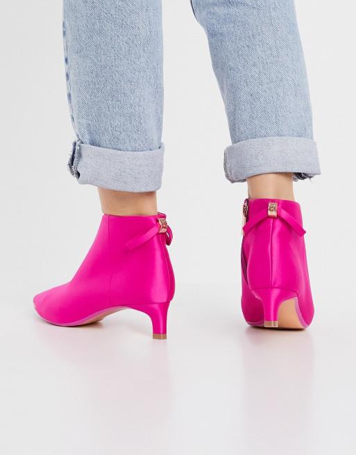 Baker pink 2025 ankle boots