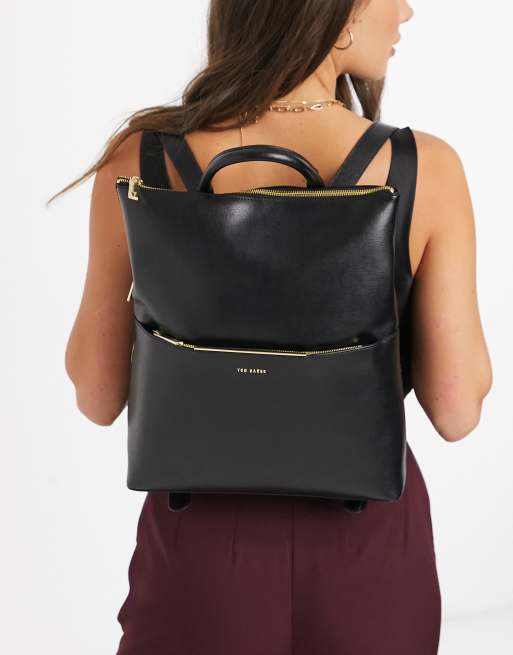 Ted baker backpack on sale leather