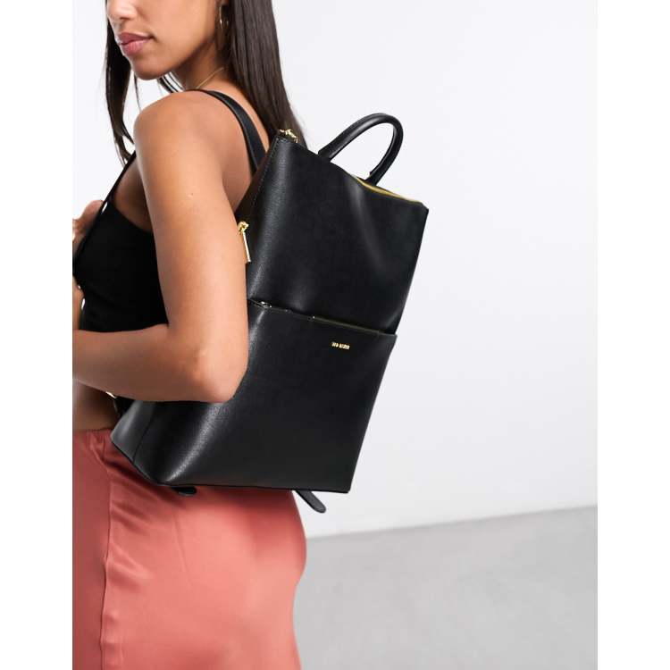 Black backpack ted baker online