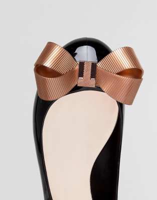 ted baker shoes rose gold