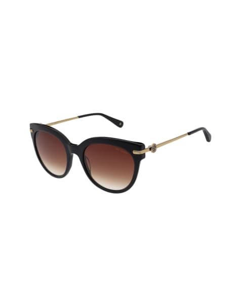 Ted Baker Layla sunglasses in black - view 1