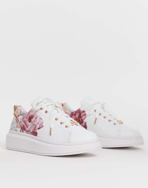 Ted baker store flower trainers