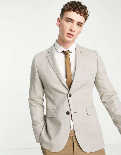 Ted baker linen jacket new arrivals