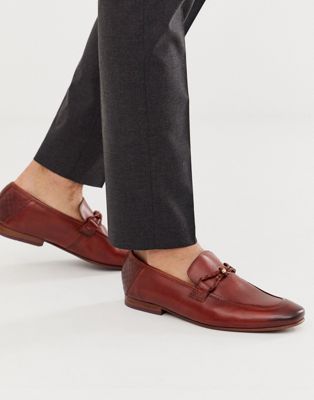 Ted Baker loafers i tan