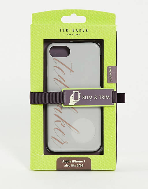 Ted baker logo iphone 7 case in grey