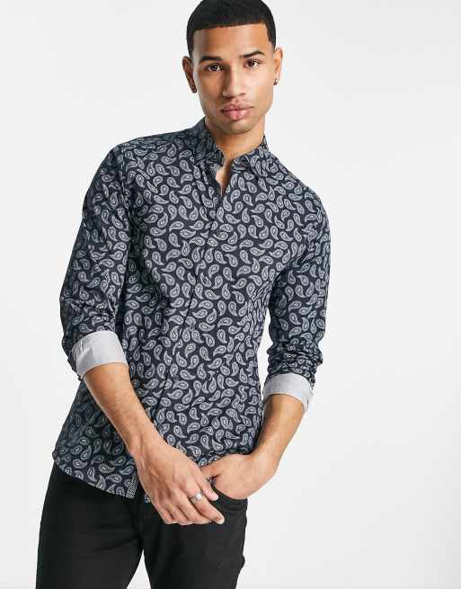 ted baker paisley shirt