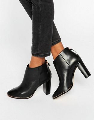 Ted Baker Lorca Leather Heeled Ankle 