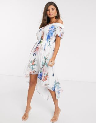 ted baker dress pleated