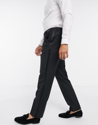 Ted Baker Marliet Slim Fit Dinner Pants-black