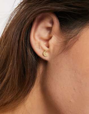 ted baker crescent moon earrings