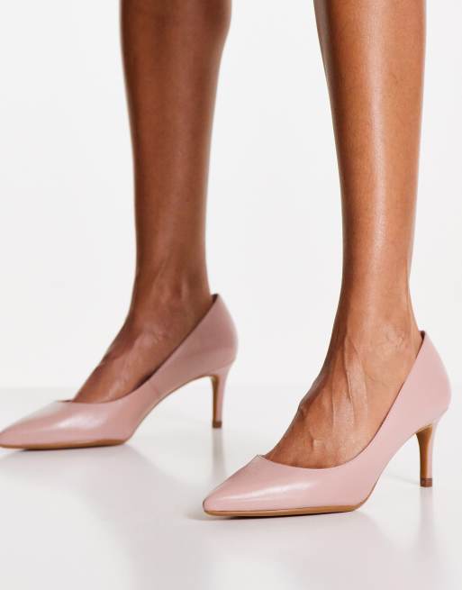 Ted Baker Maryen 7cm heel pumps in blush