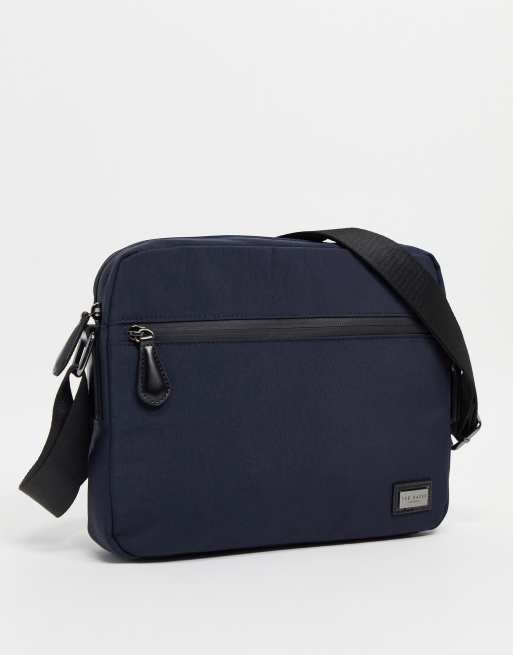 Ted Baker - Mattey - Messengertas van navy in marineblauw