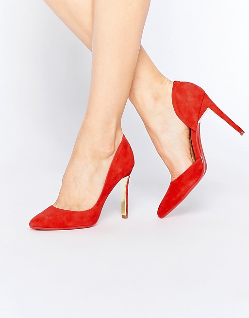 Ted Baker Meshi Suede Heeled Shoes | ASOS