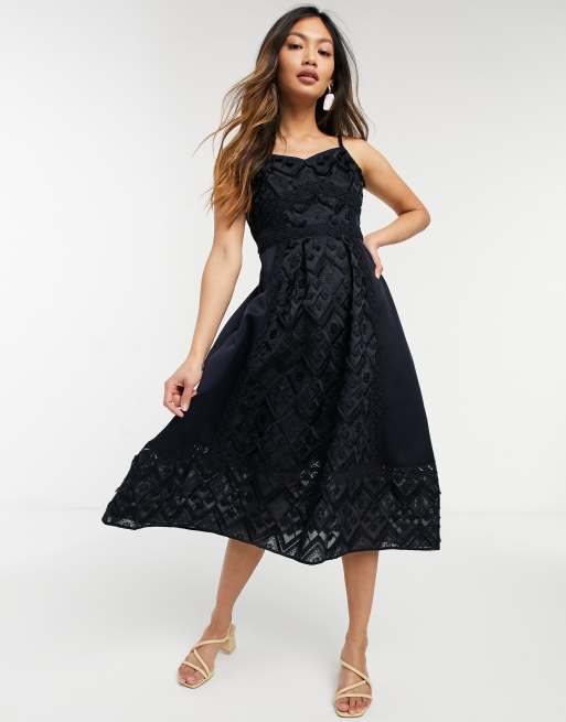 Ted baker navy store and white dress