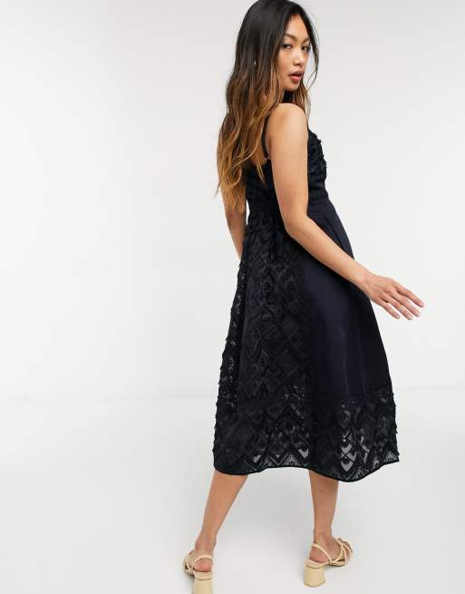 Ted baker navy deals lace dress