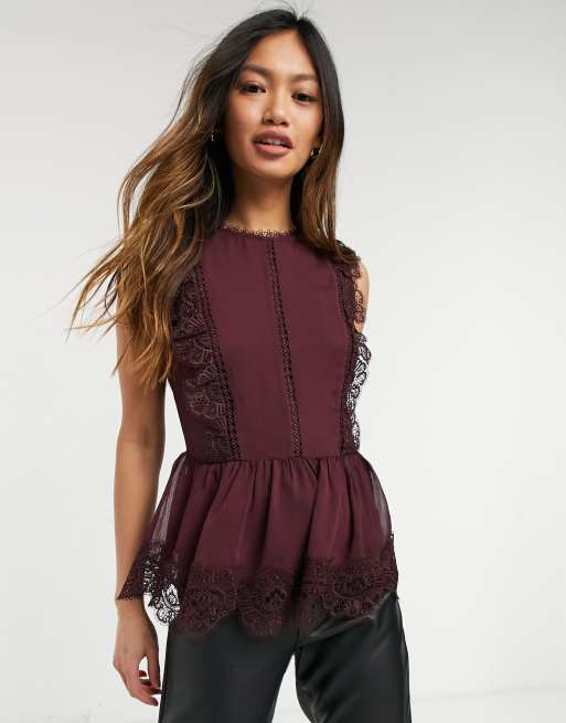 Ted baker outlet peplum top