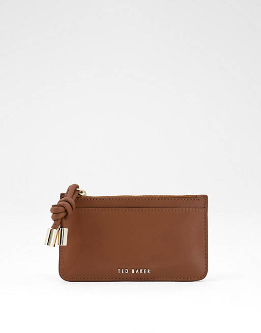 Ted Baker Mova zip top purse in brown