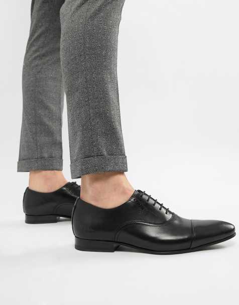 Ted Baker – Murain – Oxford-Schuhe aus schwarzem Leder