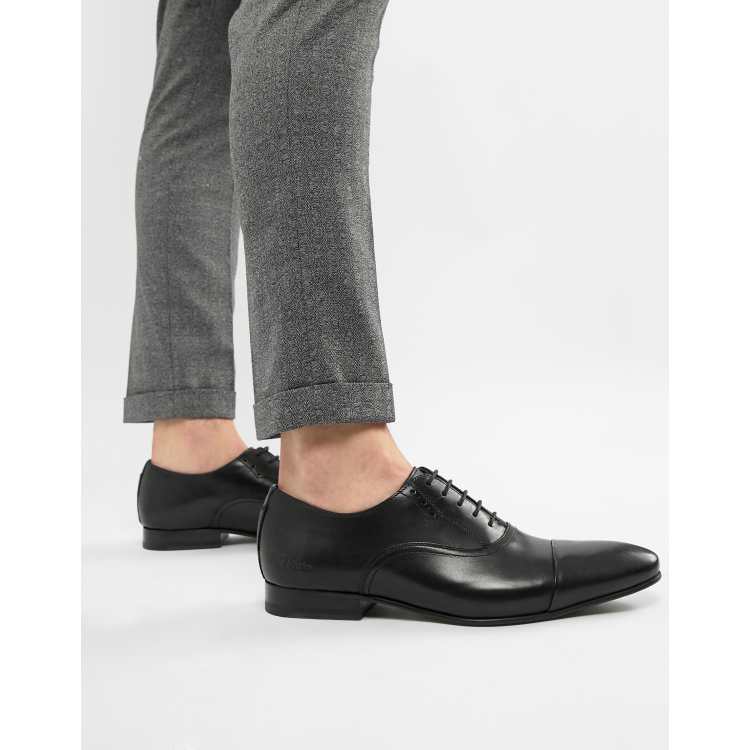 Ted Baker Murain oxford shoes in black leather