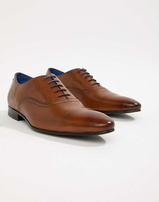 Ted Baker Murain oxford shoes in tan leather | ASOS