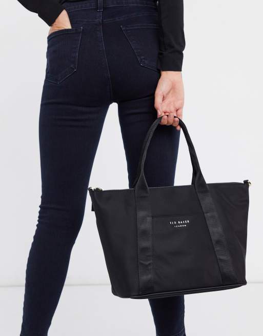 Ted baker small hot sale tote bag black