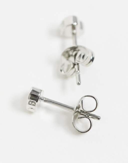 Ted Baker - Neena - Oorknopjes met kristallen hartjes in zilver, 4 van 4